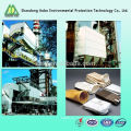 Polyester filter bag coating with PTFE